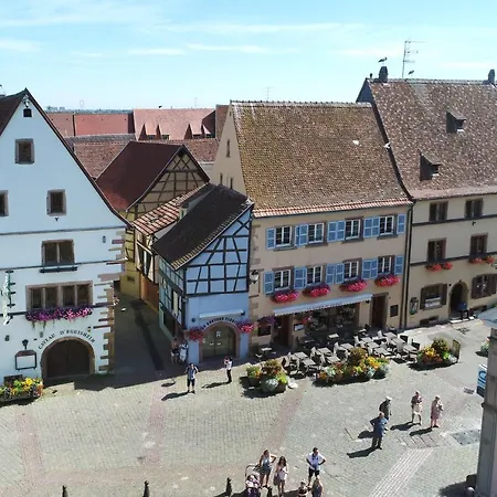 Gîte au château fleuri Eguisheim Quarto foto